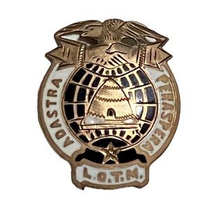 Vintage L.O.T.M. Ladies of the Maccabees Pin